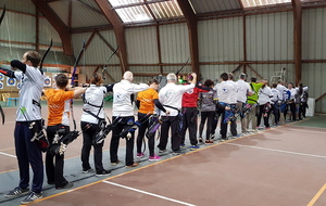 Compétition de tir en salle 2x18m