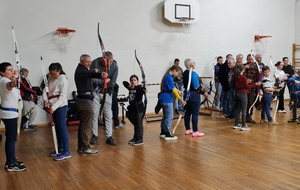 Première séance d'entrainement pour les débutants